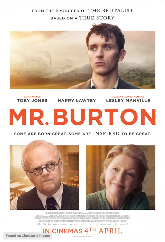 Mr. Burton - British Movie Poster