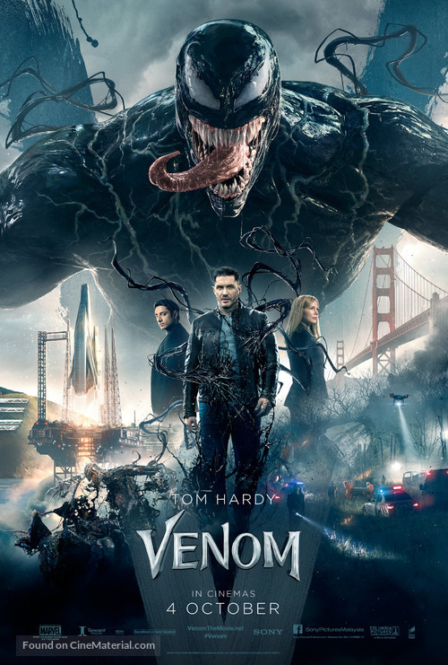 Venom - Malaysian Movie Poster