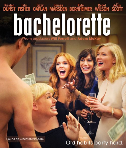 Bachelorette - Blu-Ray movie cover