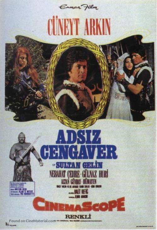 Adsiz cengaver - Turkish Movie Poster