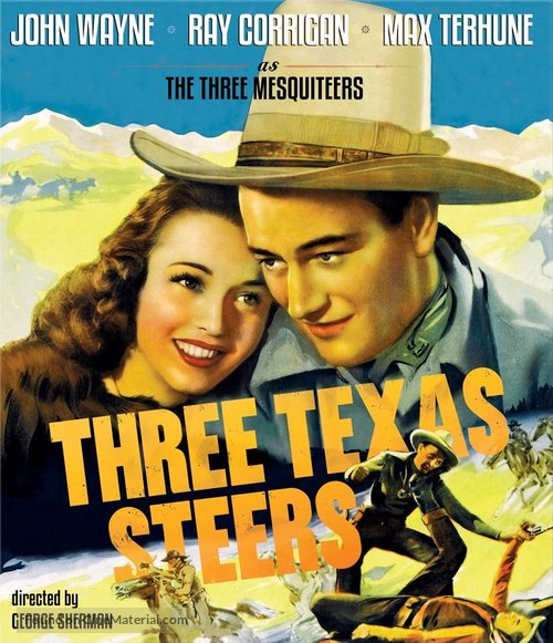 Three Texas Steers - Blu-Ray movie cover