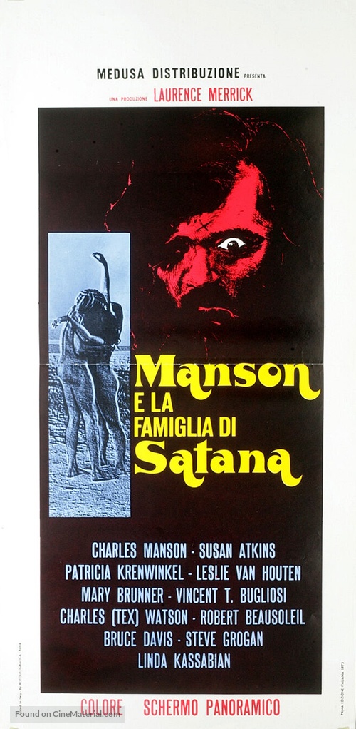 Manson - Italian Movie Poster