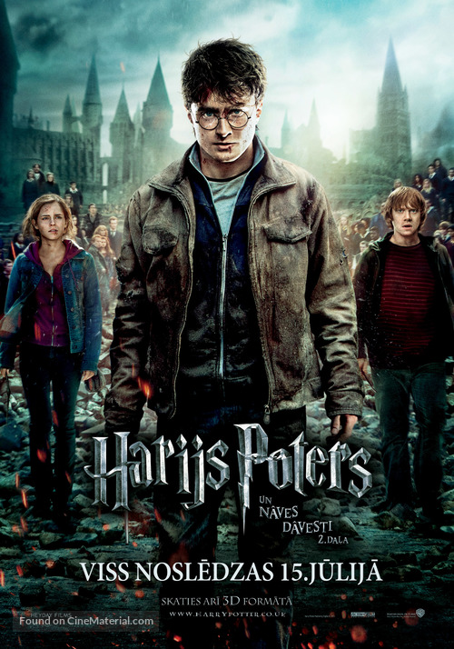 Harry Potter and the Deathly Hallows - Part 2 - Latvian Movie Poster