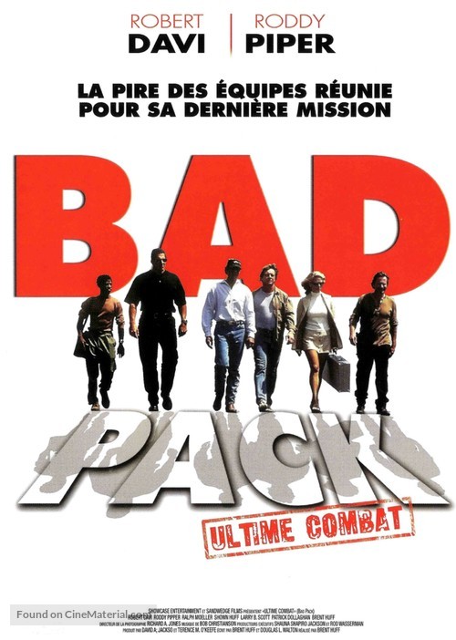 The Bad Pack - French DVD movie cover