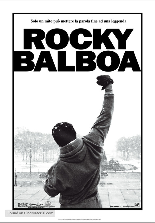 Rocky Balboa - Italian Movie Poster