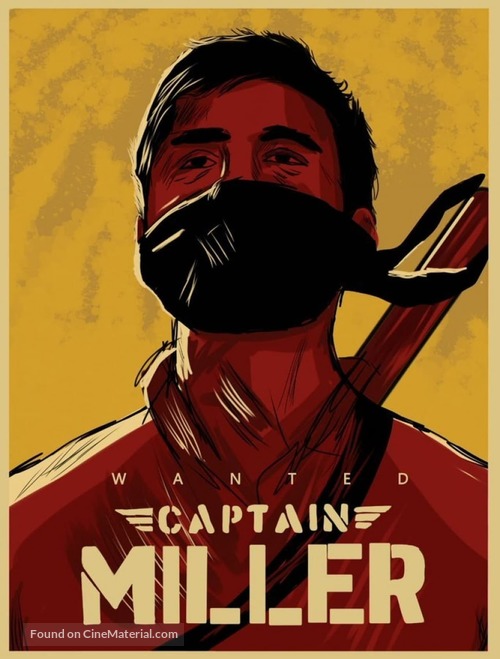 Captain Miller - Indian Movie Poster