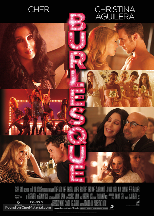 Burlesque - German Movie Poster