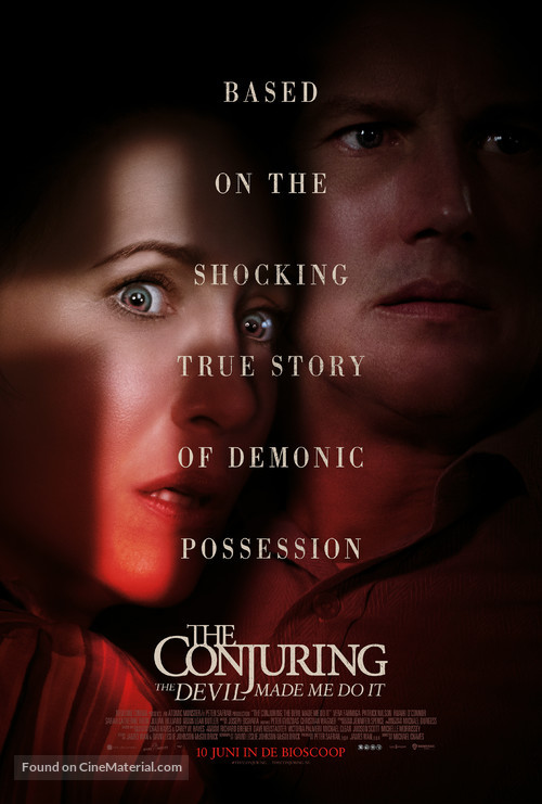 The Conjuring: The Devil Made Me Do It - Dutch Movie Poster