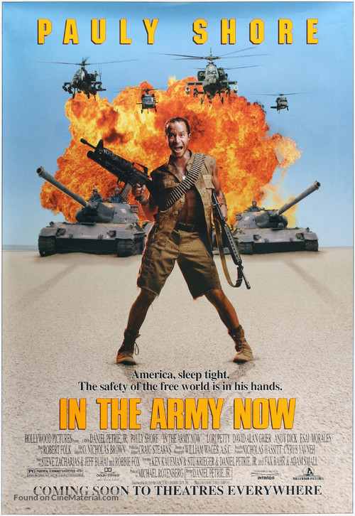 In the Army Now - Movie Poster