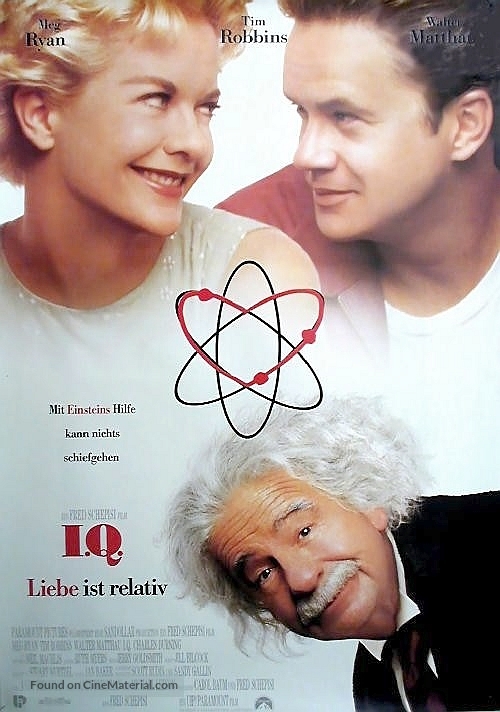 I.Q. - German Movie Poster