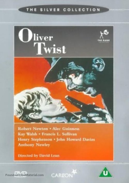 Oliver Twist - British DVD movie cover