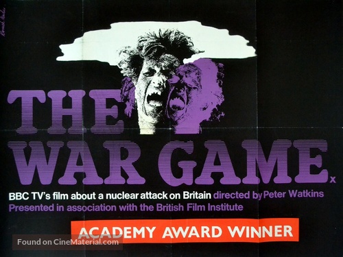 The War Game - British Movie Poster