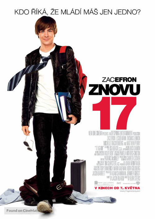 17 Again - Czech Movie Poster