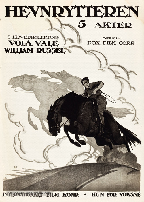 The Iron Rider - Norwegian Movie Poster