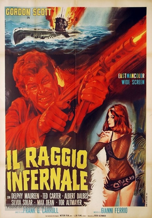 Raggio infernale, Il - Italian Movie Poster
