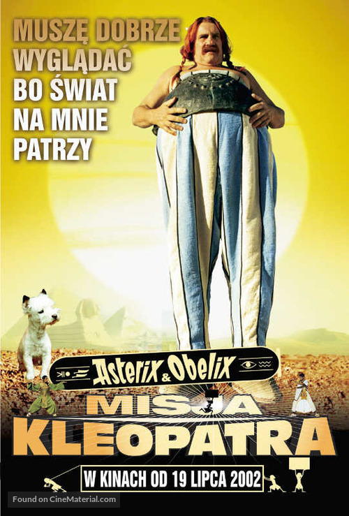 Ast&eacute;rix &amp; Ob&eacute;lix: Mission Cl&eacute;op&acirc;tre - Polish Movie Poster