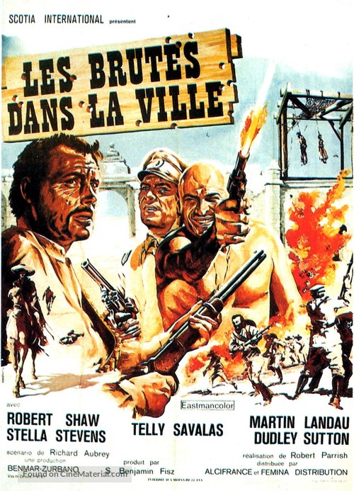 A Town Called Bastard - French Movie Poster