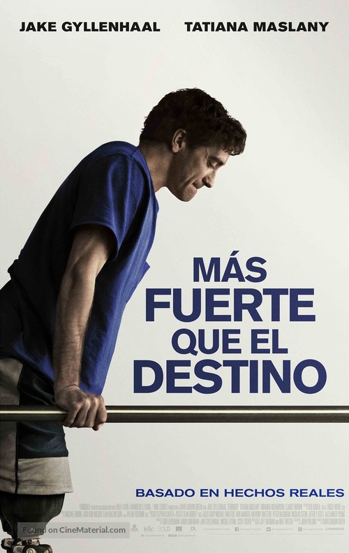 Stronger - Ecuadorian Movie Poster