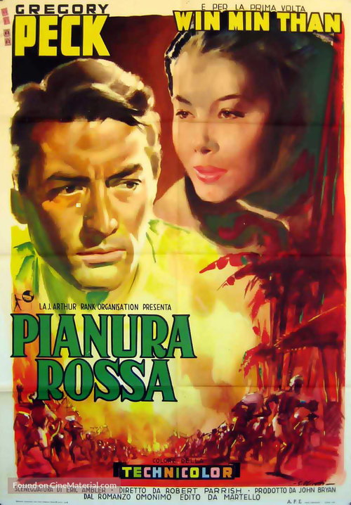 The Purple Plain - Italian Movie Poster
