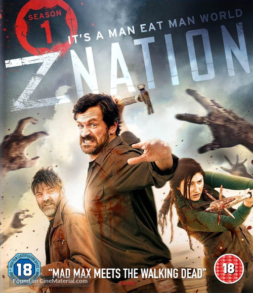 &quot;Z Nation&quot; - British Blu-Ray movie cover