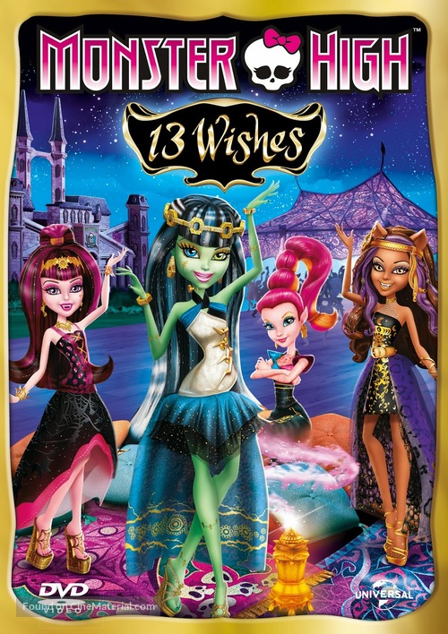 Monster High: 13 Wishes - DVD movie cover