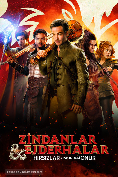 Dungeons &amp; Dragons: Honor Among Thieves - Turkish Video on demand movie cover