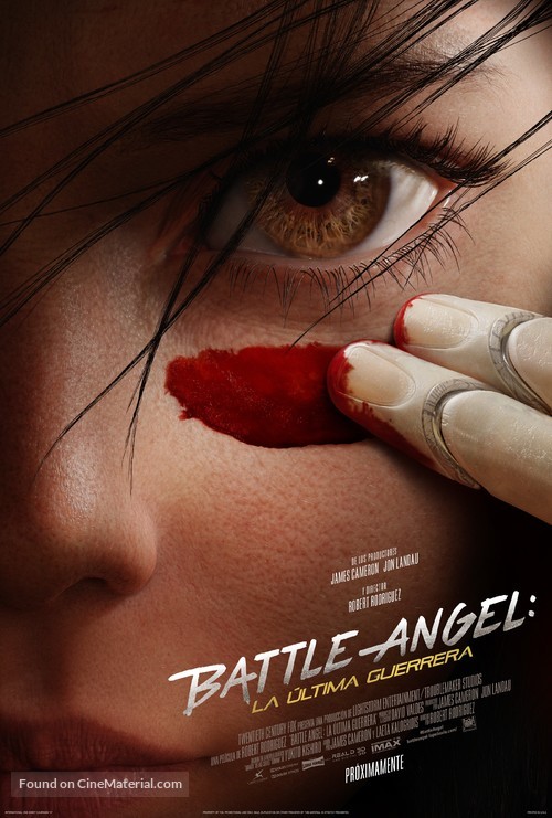 Alita: Battle Angel - Argentinian Movie Poster