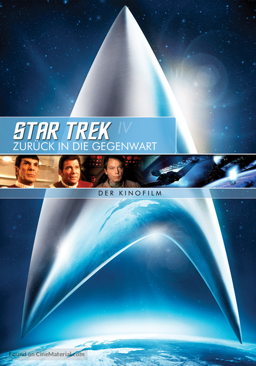 Star Trek: The Voyage Home - German DVD movie cover