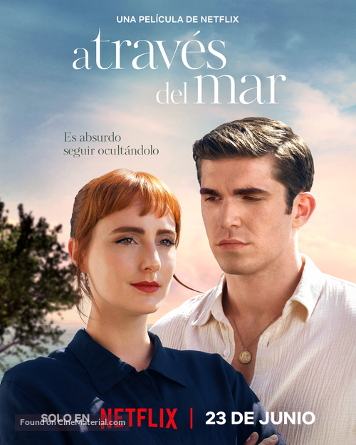 A trav&eacute;s del mar - Spanish Movie Poster