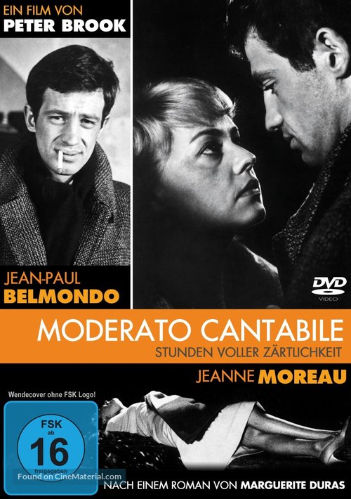 Moderato cantabile - German DVD movie cover