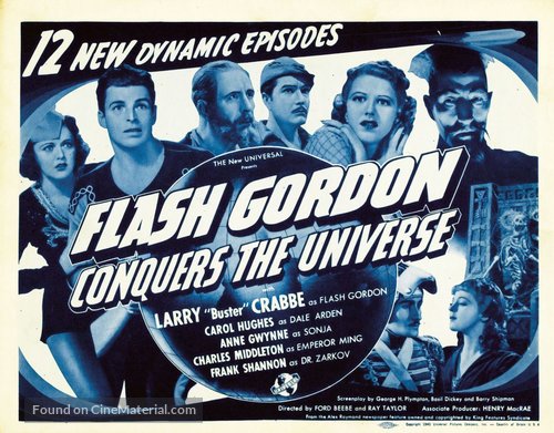 Flash Gordon Conquers the Universe - Movie Poster