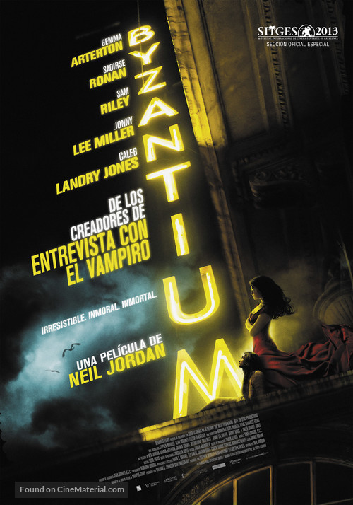 Byzantium - Spanish Movie Poster