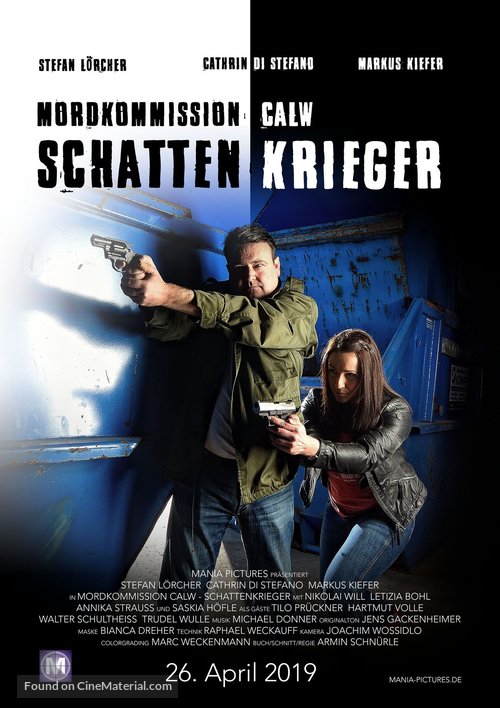 Mordkommission Calw - Schattenkrieger - German Movie Poster