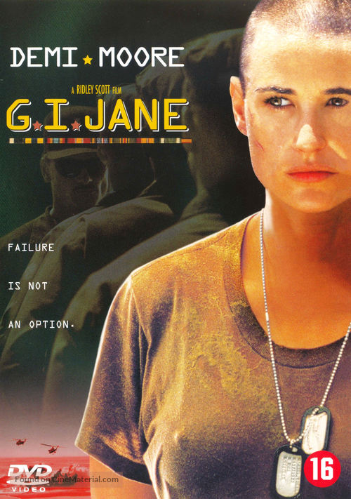 G.I. Jane - Dutch DVD movie cover