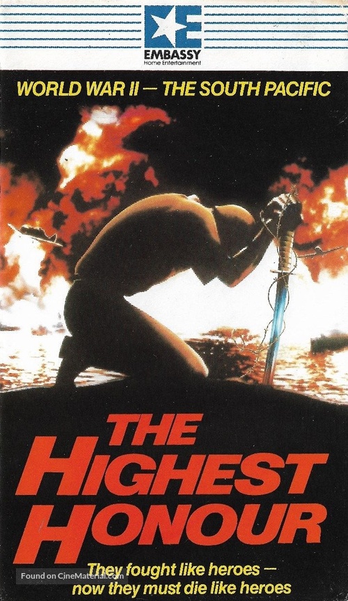 The Highest Honor - British VHS movie cover