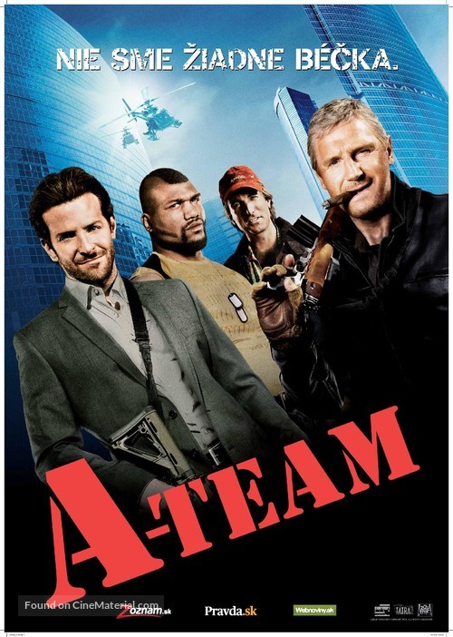 The A-Team - Slovak Movie Poster