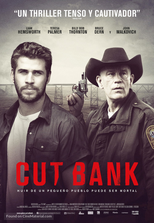 Cut Bank - Spanish Movie Poster