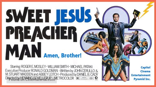Sweet Jesus, Preacherman - British Movie Poster