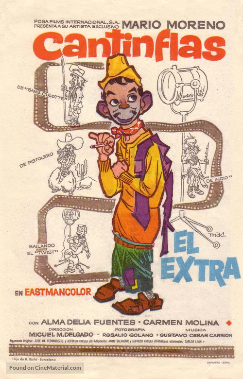 Extra, El - Spanish Movie Poster