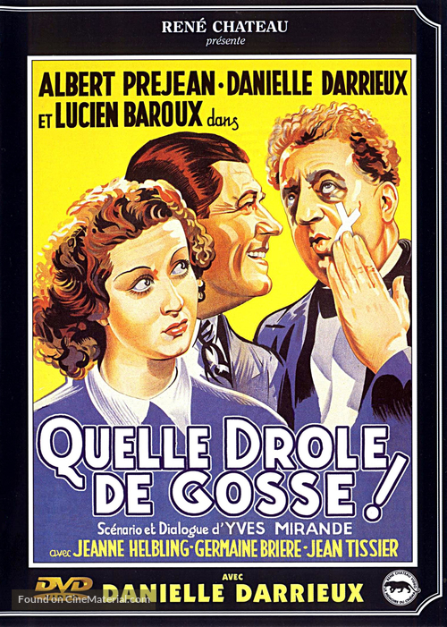 Quelle dr&ocirc;le de gosse! - French DVD movie cover