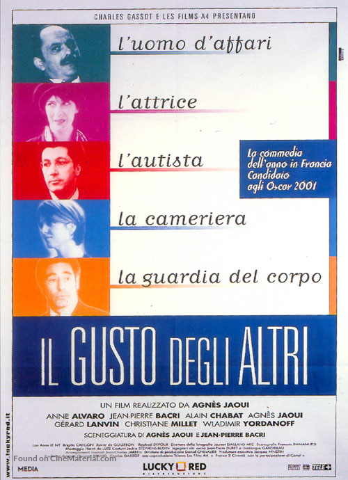 Le go&ucirc;t des autres - Italian Movie Poster