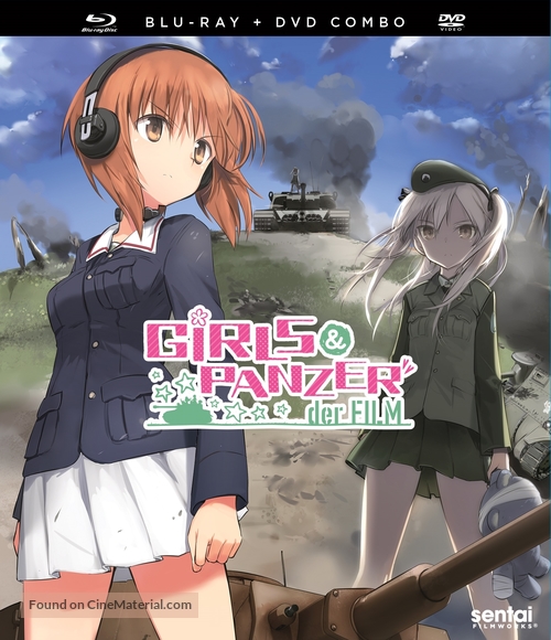 Girls und Panzer the Movie - Blu-Ray movie cover