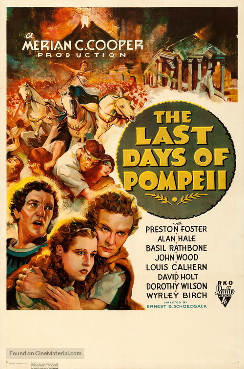 The Last Days of Pompeii - Movie Poster