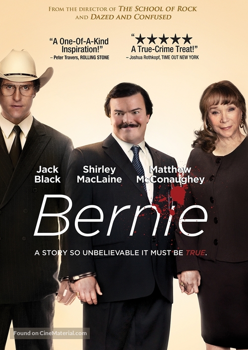 Bernie - DVD movie cover