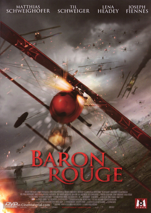 Der rote Baron - French DVD movie cover