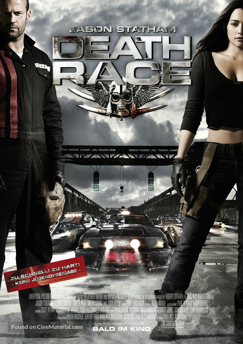 Death Race - German Movie Poster