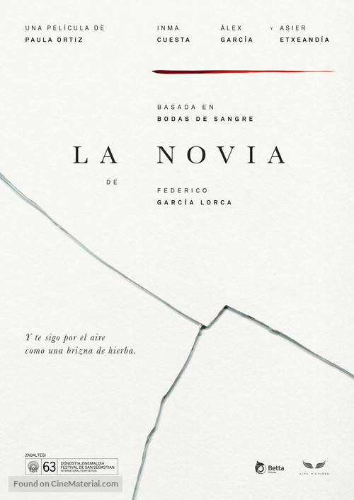 La novia - Spanish Movie Poster