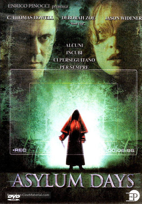 Asylum Days - Italian DVD movie cover