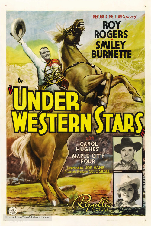 Under Western Stars - Movie Poster