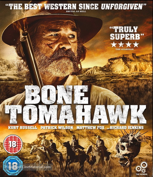 Bone Tomahawk - British Movie Cover